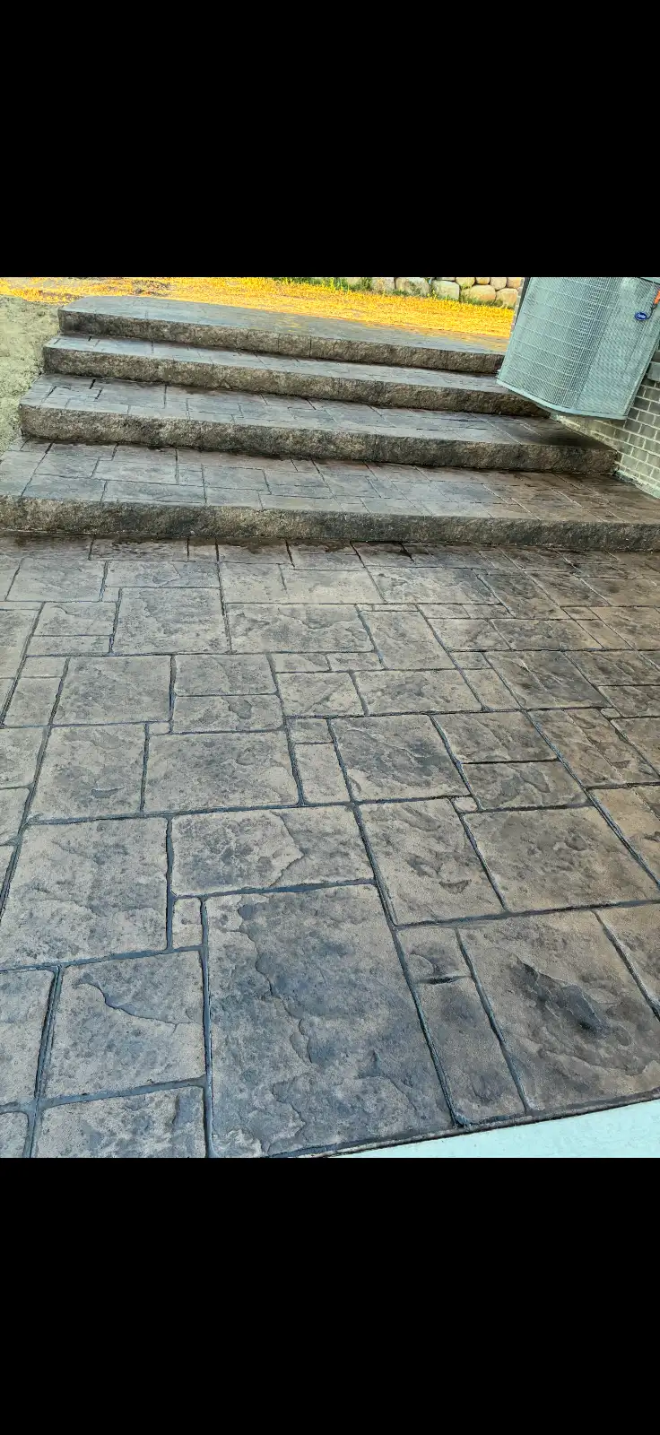 Ashlar Stamped Concrete